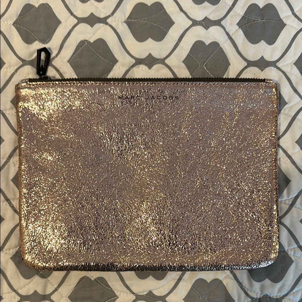 Marc Jacobs Shimmering Gold Pouch
